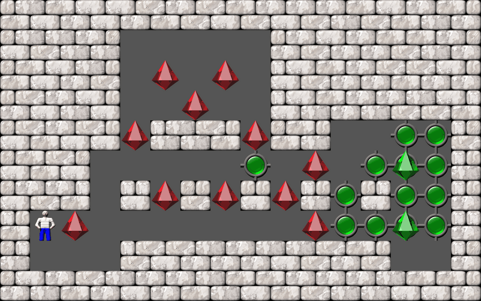 Сокобан More Bugs collections уровень 140